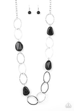 Load image into Gallery viewer, Modern Day Malibu Black Necklace
