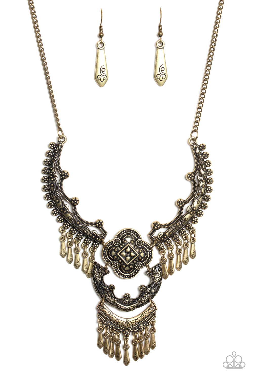 Rogue Vogue - Brass - Necklace