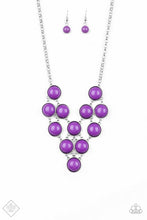 Load image into Gallery viewer, Pop-YOU-lar Demand Purple Necklace
