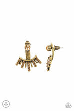 Load image into Gallery viewer, Diva Dynamite - Brass Earrings
