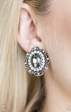 Load image into Gallery viewer, Dine and Dapper Clip-On Silver Earrings
