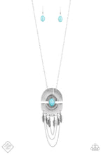 Load image into Gallery viewer, Necklace: &quot;Desert Culture&quot; - Blue
