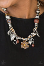 Load image into Gallery viewer, Charmed, I Am Sure - Brown Necklace
