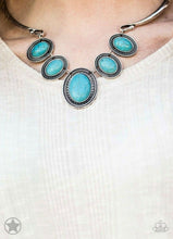 Load image into Gallery viewer, River Ride Blue Necklace
