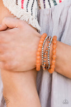 Load image into Gallery viewer, Bracelet: &quot;Sugary Sweet&quot; - Orange
