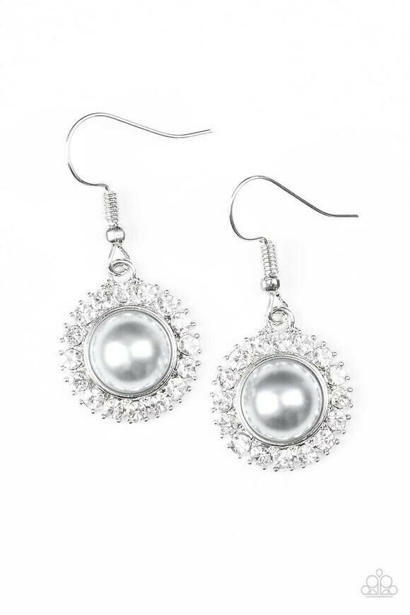 Take a VOW White Earrings