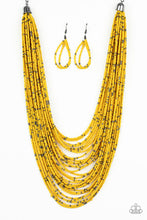 Load image into Gallery viewer, Rio Rainforest - Yellow Necklace
