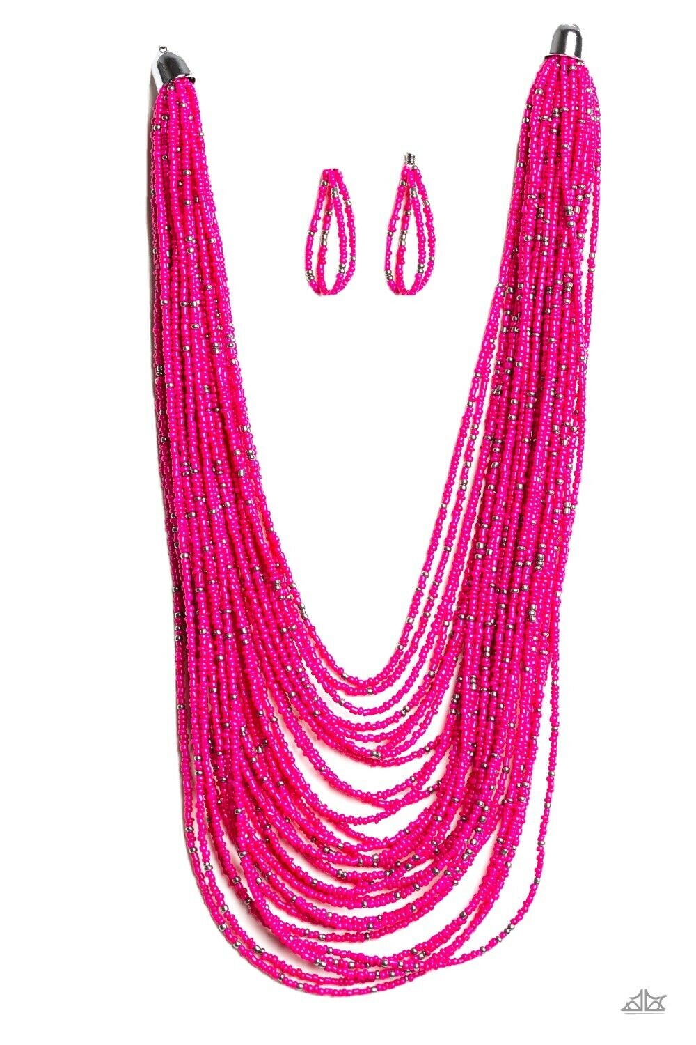 Rio Rainforest - Pink Necklace