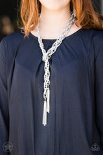 Load image into Gallery viewer, SCARFed for Attention - Silver Necklace
