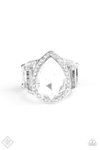 Load image into Gallery viewer, Ring: &quot;BLINGing Down The House &quot; - White
