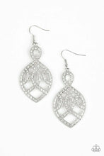 Load image into Gallery viewer, A Grand Statement - White - Earrings
