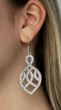 Load image into Gallery viewer, A Grand Statement - White - Earrings
