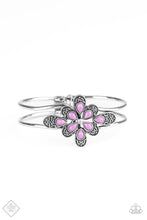 Load image into Gallery viewer, Bracelet: &quot;Go With The FLORALS&quot; - Purple
