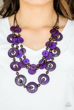 Load image into Gallery viewer, Catalina Coastin&#39; Necklace - Purple
