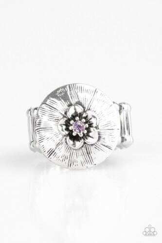 Ring:  Blooming Beach Party - Purple