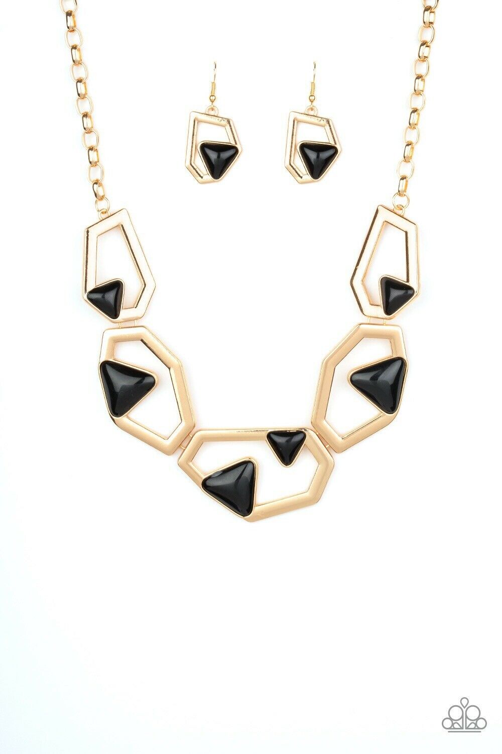 GEO-ing, GEO-ing, Gone - Gold - Necklace