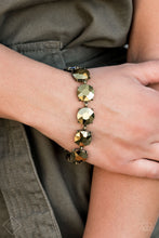 Load image into Gallery viewer, Bracelet: &quot;Fabulously Flashy&quot; - Brass
