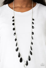 Load image into Gallery viewer, GLOW And Steady Wins The Race - Black Lanyard Necklace
