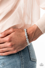 Load image into Gallery viewer, Bracelet: &quot;BLING Them To Their Knees&quot; - White
