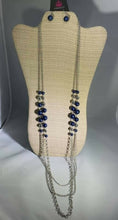 Load image into Gallery viewer, Charmingly Colorful Blue Necklace
