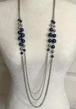 Load image into Gallery viewer, Charmingly Colorful Blue Necklace
