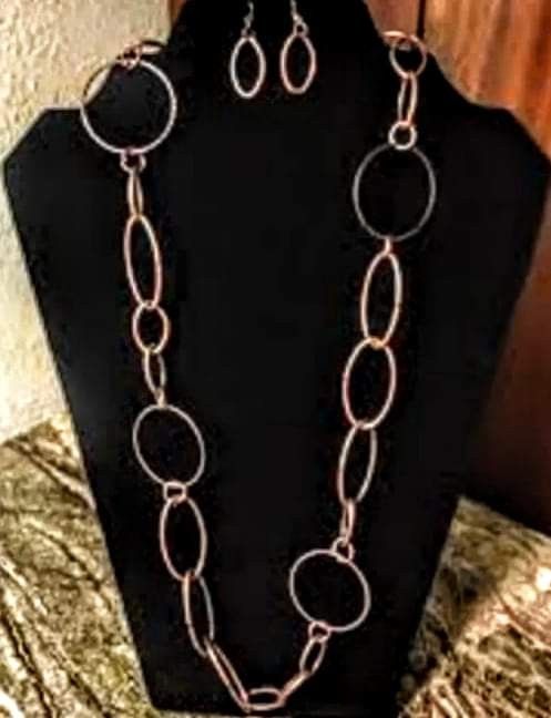 Perfect MISMATCH Copper Necklace