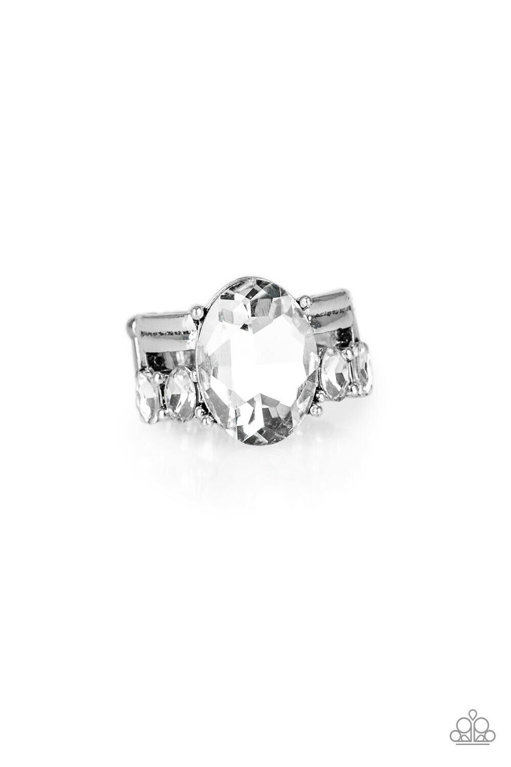 Ring:  Shine Bright Like A Diamond - White