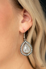 Load image into Gallery viewer, Limo Service - White Earrings
