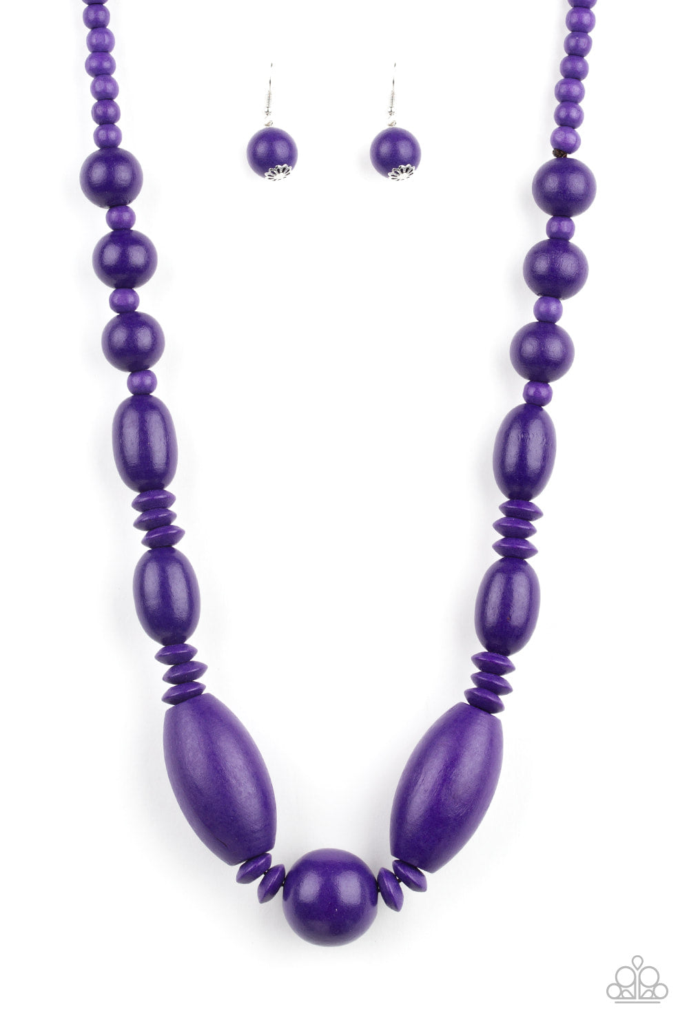 Summer Breezin Purple Necklace