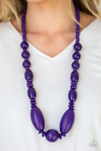 Load image into Gallery viewer, Summer Breezin Purple Necklace
