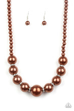 Load image into Gallery viewer, SoHo Socialite - Brown Necklace
