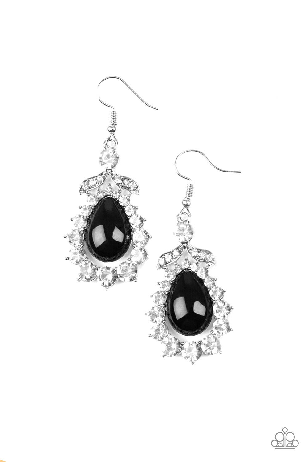 Award Winning Shimmer - Black Earrings