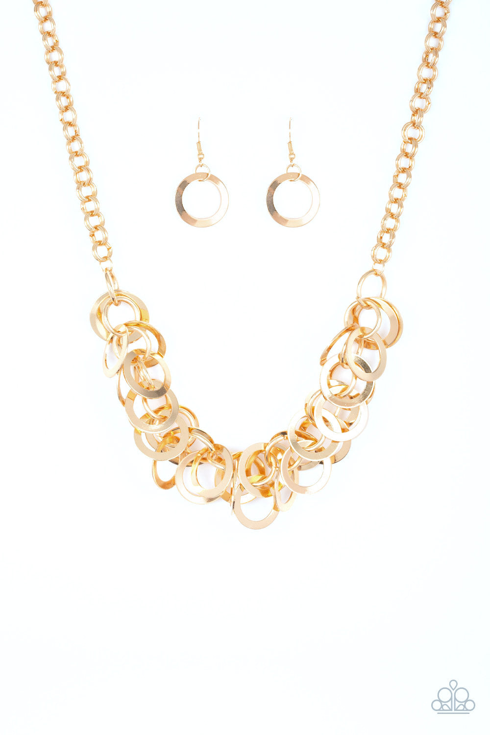 Ring in The Bling - Gold Necklace