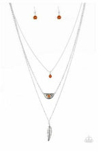 Load image into Gallery viewer, Sahara Sparrow Orange Necklace
