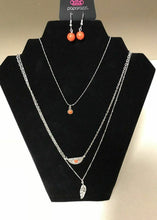 Load image into Gallery viewer, Sahara Sparrow Orange Necklace
